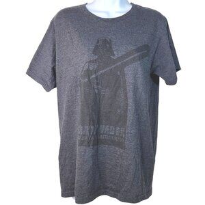 Star Wars Darth Vader Graphic T-Shirt Size XL Heather Gray Mens Unisex